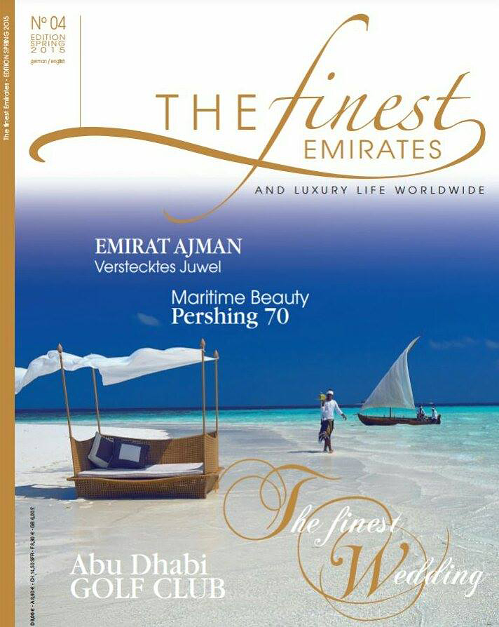 Cover The Finest Emirates magazine 2015