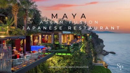 video luxury asian fusion restaurant maya