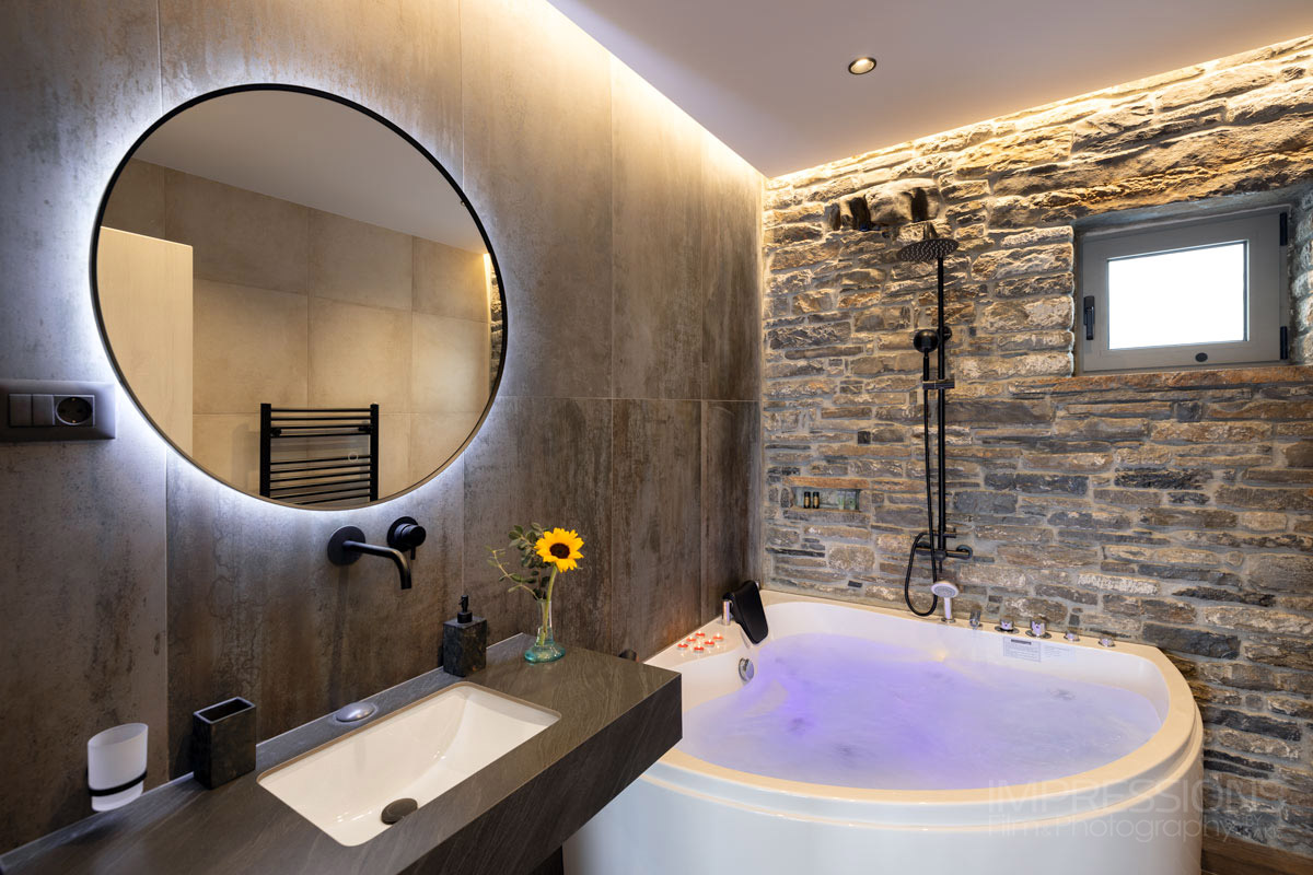 villa interior photography chania crete bathroom