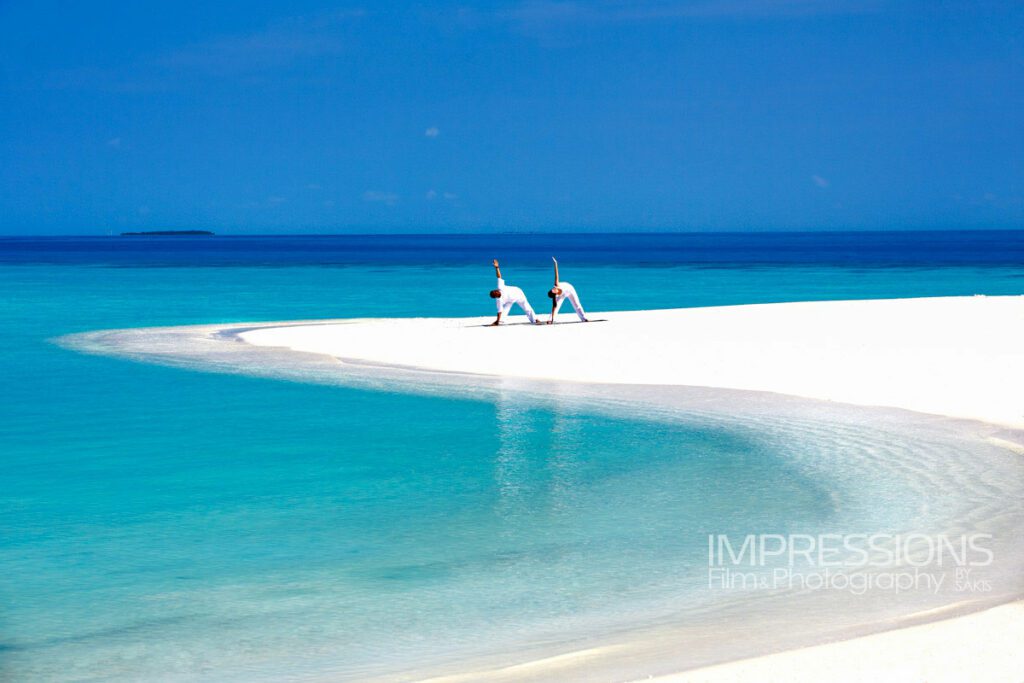 wellness yoga photography luxury resort anantara kihavah