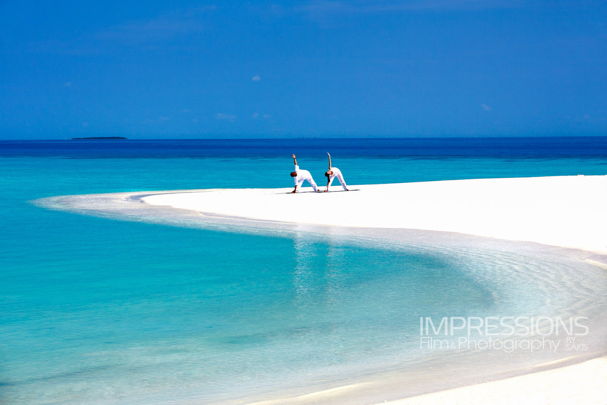 wellness yoga photography luxury resort anantara kihavah