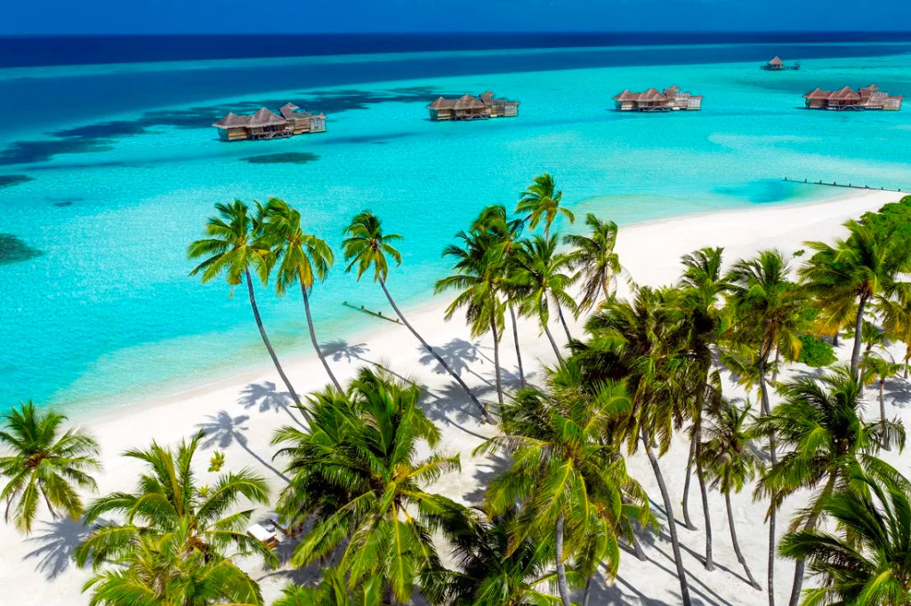 Αεροφωτογράφηση ξενοδοχειου Μαλδιβες