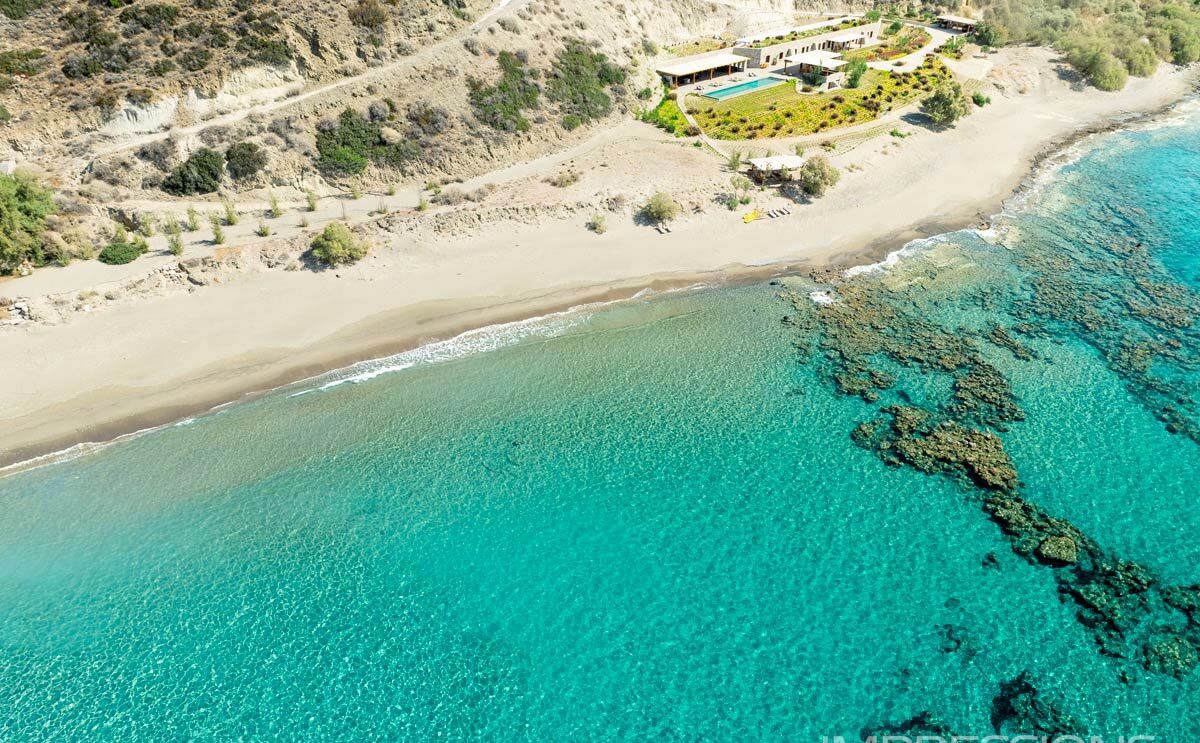 φωτογραφιση εξωτερικών χώρων βίλa airbnb κρητη beach house arvi east